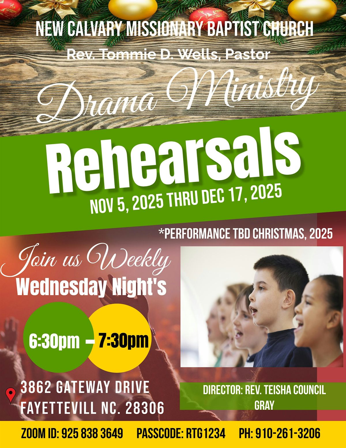 New Calvary MBC Drama Ministry