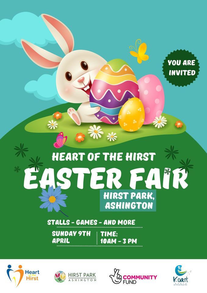 Easter Fair Hirst Park, Ashington, EN April 9, 2023