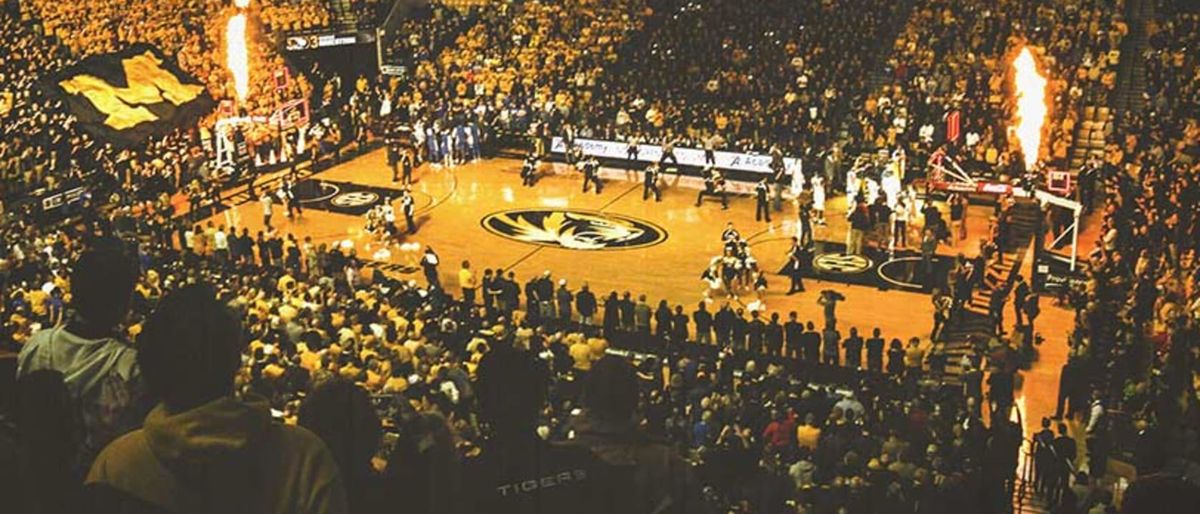 Kansas Jayhawks vs Missouri Tigers Mens Basketball