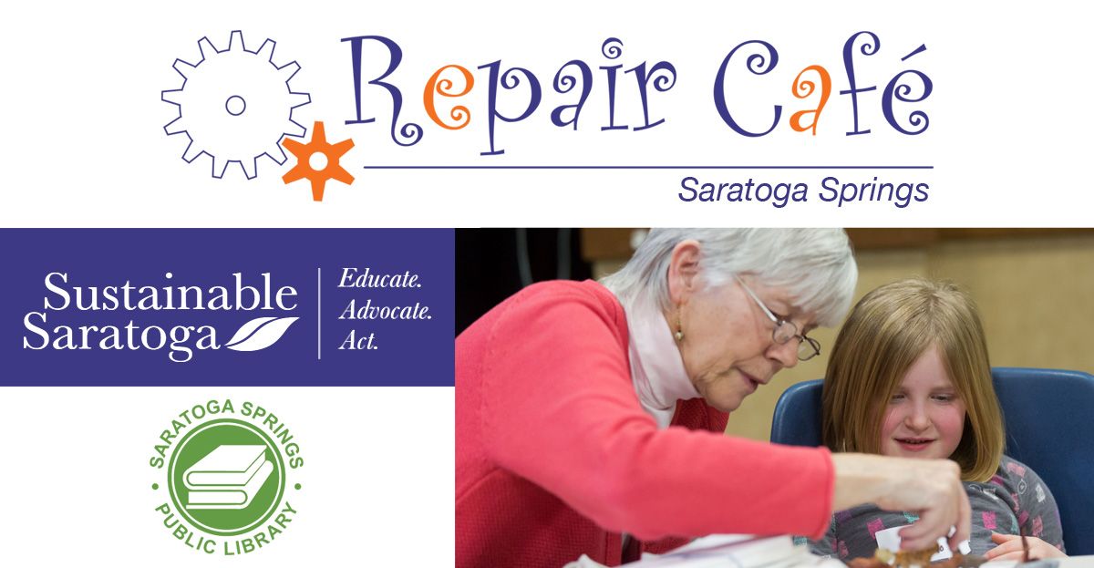 Repair Cafe Saratoga Springs Public Library December 7, 2024