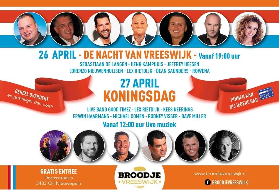 Nacht van Oranje/Koningsdag 2023 Cafe Friends/Broodje Vreeswijk “Nacht van Oranje en Nacht van Oranje/Koningsdag 2023 Cafe Friends/Broodje Vreeswijk “Nacht van Oranje en