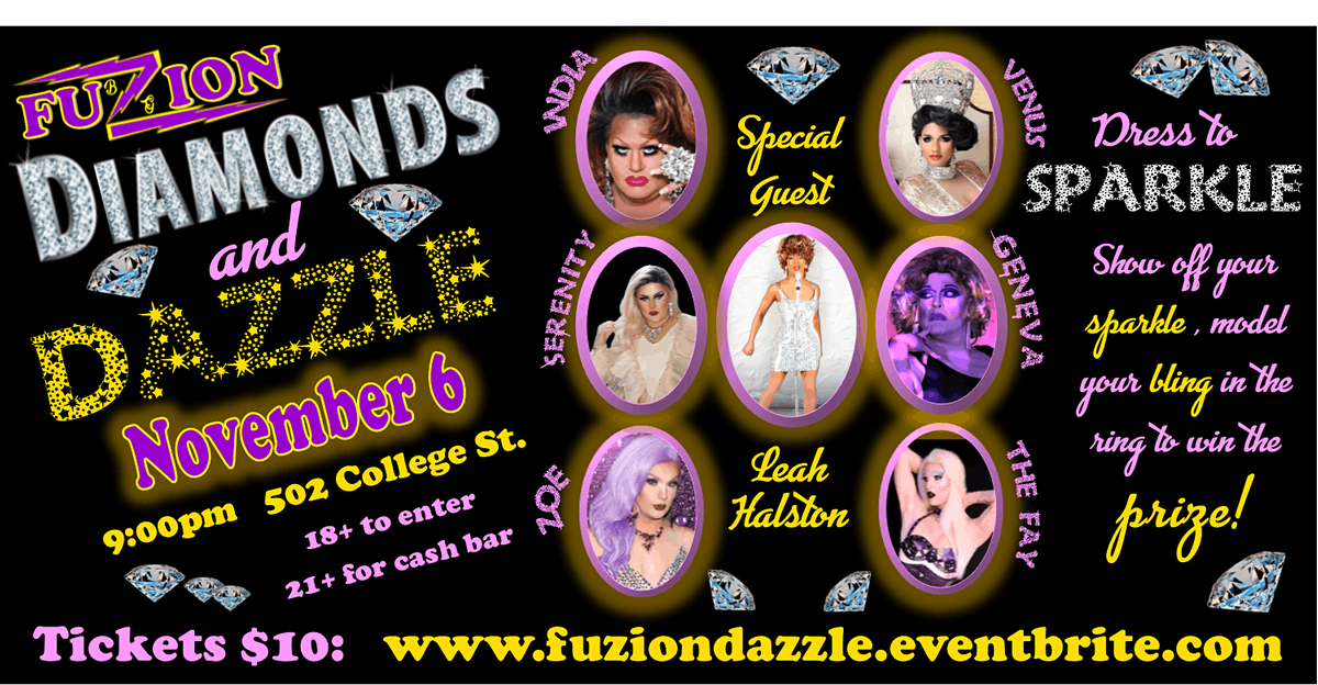 BG FuZion Nov. 6 Diamonds & Dazzle Xclaim! Center for Youth