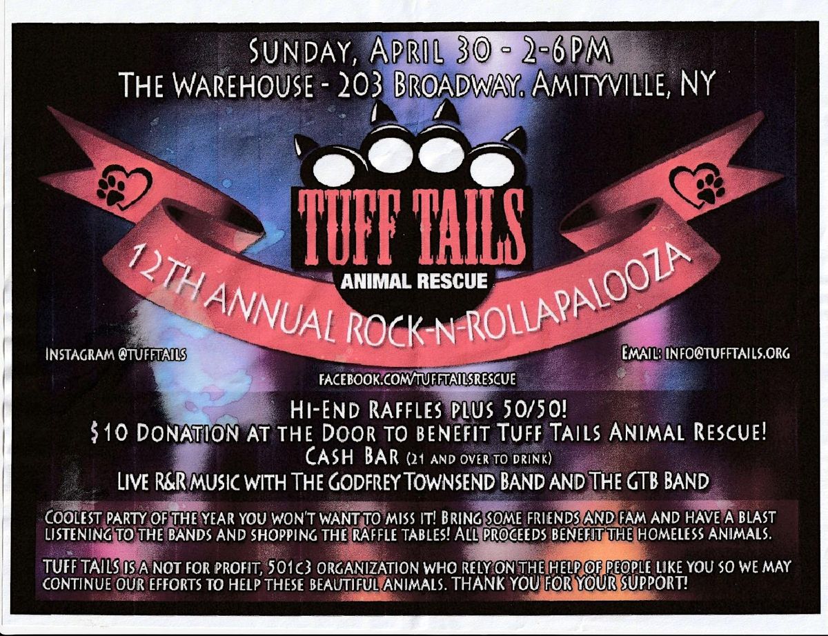 12th Annual Tuff Tails Animal Rescue Rock n Rollapalooza 2023!