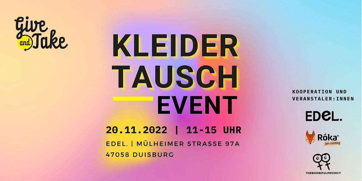 giveandtake Kleidertauschevent