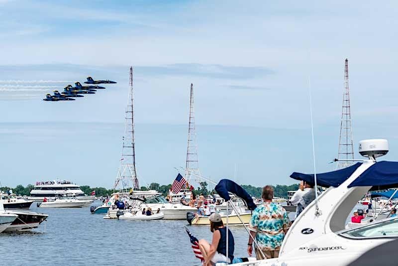 See the BLUE ANGELS from the water. Annapolis City Dock May 24, 2025