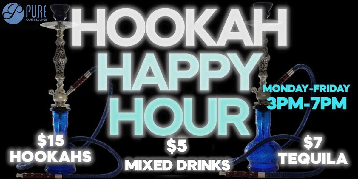Pure Atlanta The Hookah Happy Hour at Pure Cafe & Lounge at Pure Lounge/hookah bar ...