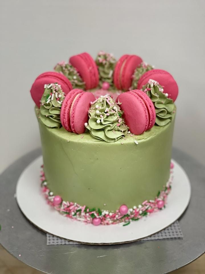 Macaron Cake Decorating with Grandmas Country Oven Bake Shoppe The