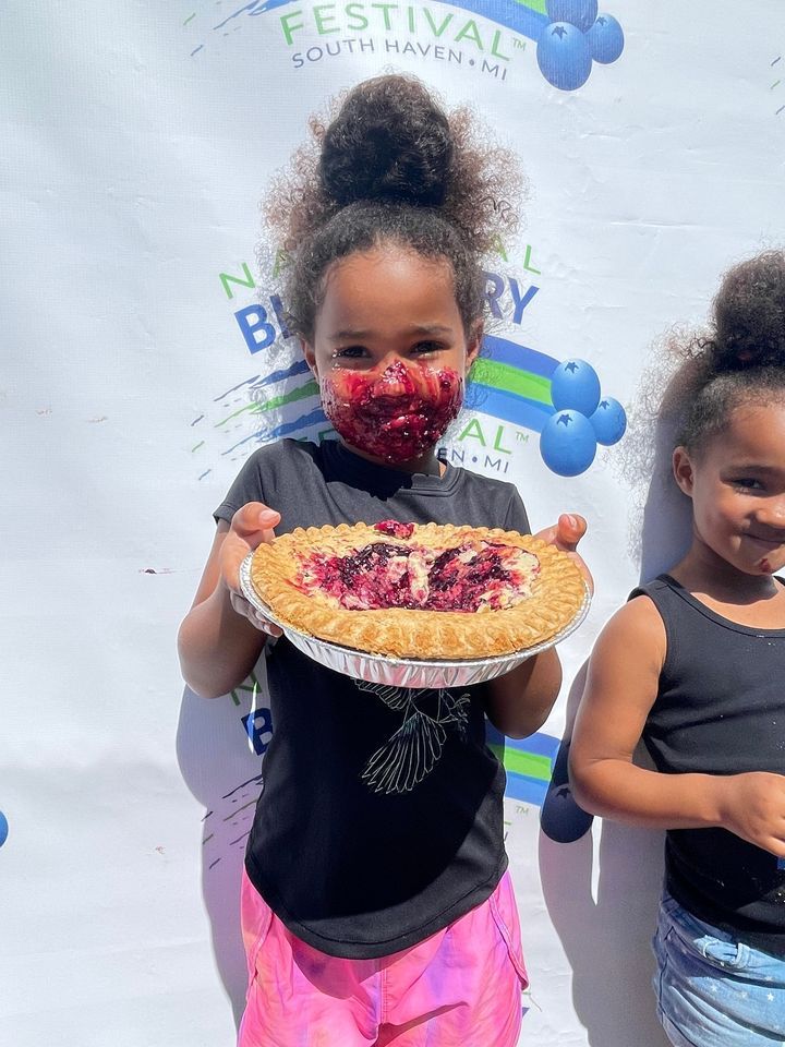 Meijer Blueberry Pie Eating Contest 345 Water St, South Haven, MI 49090, United States