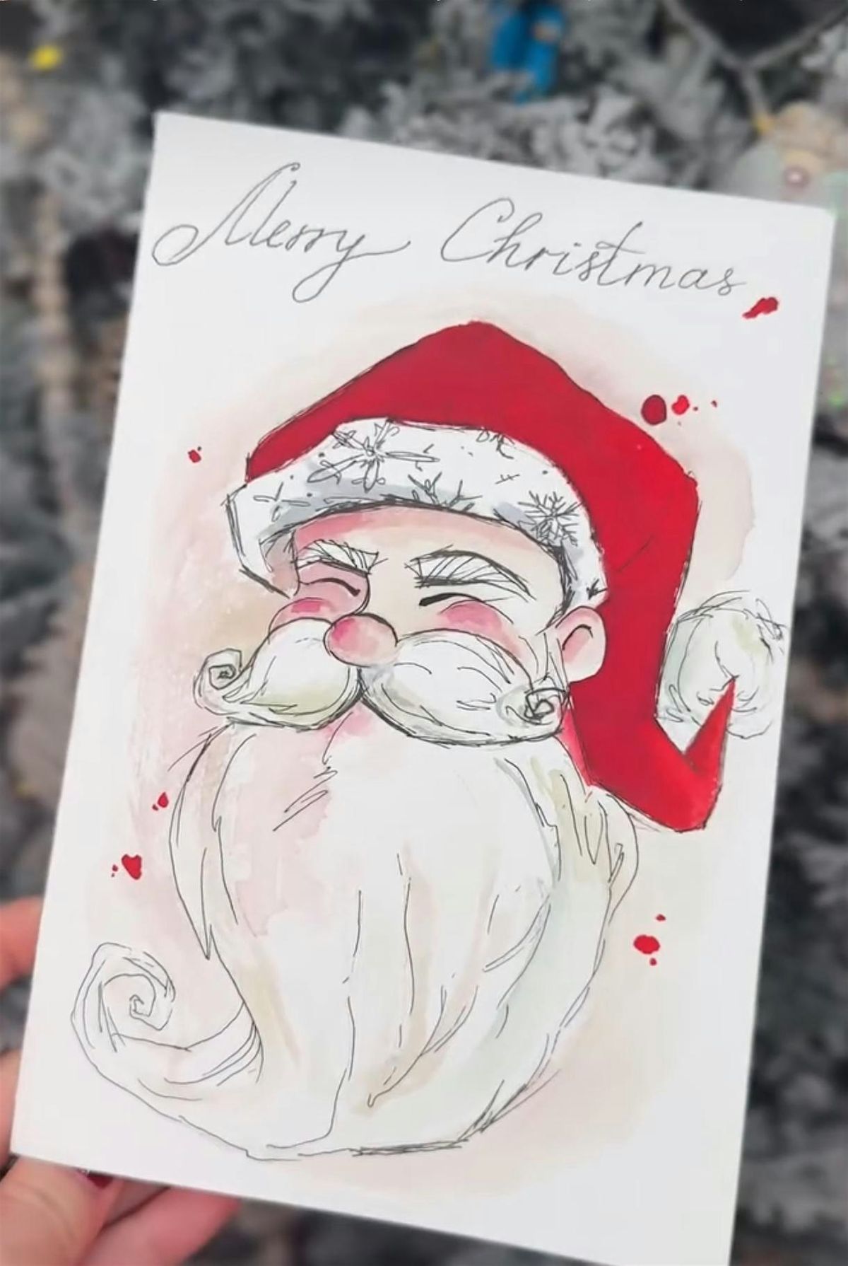 Christmas cards making