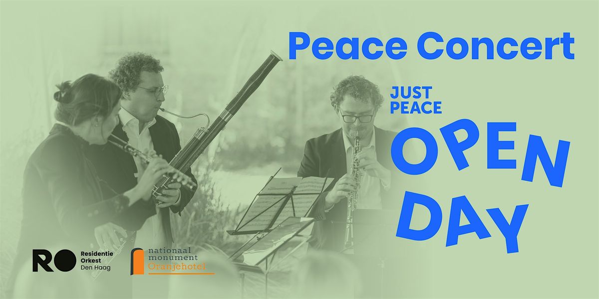 Just Peace Open Day 2024: Peace Concert | Nationaal Monument ...