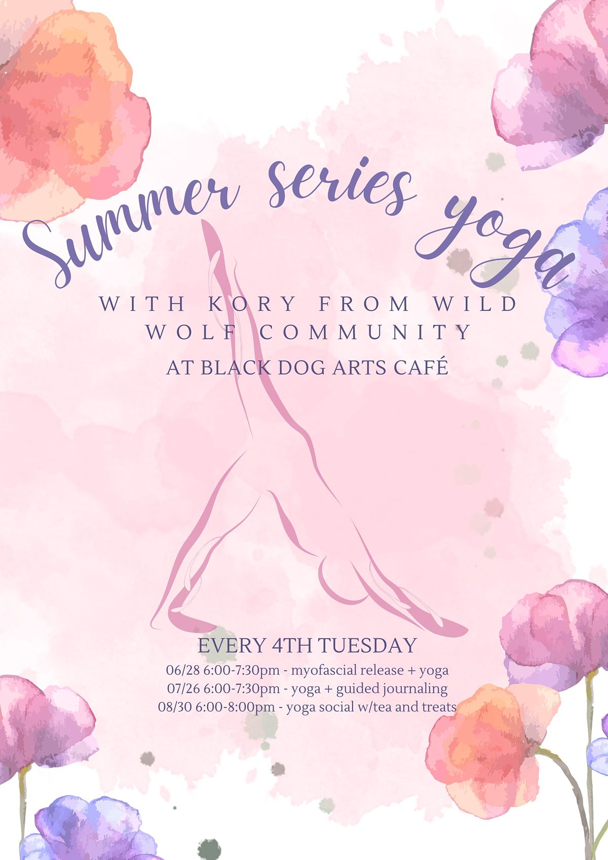 Black Dog Cafe - Summer series yoga