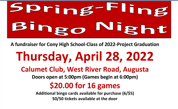 Spring-Fling BINGO Night