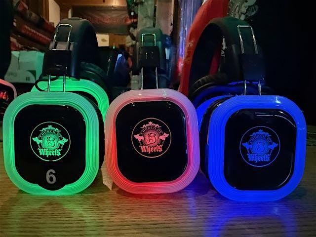 Silent Disco Night at the Church of 8 Wheels - 8 P.M. to 10 P.M.