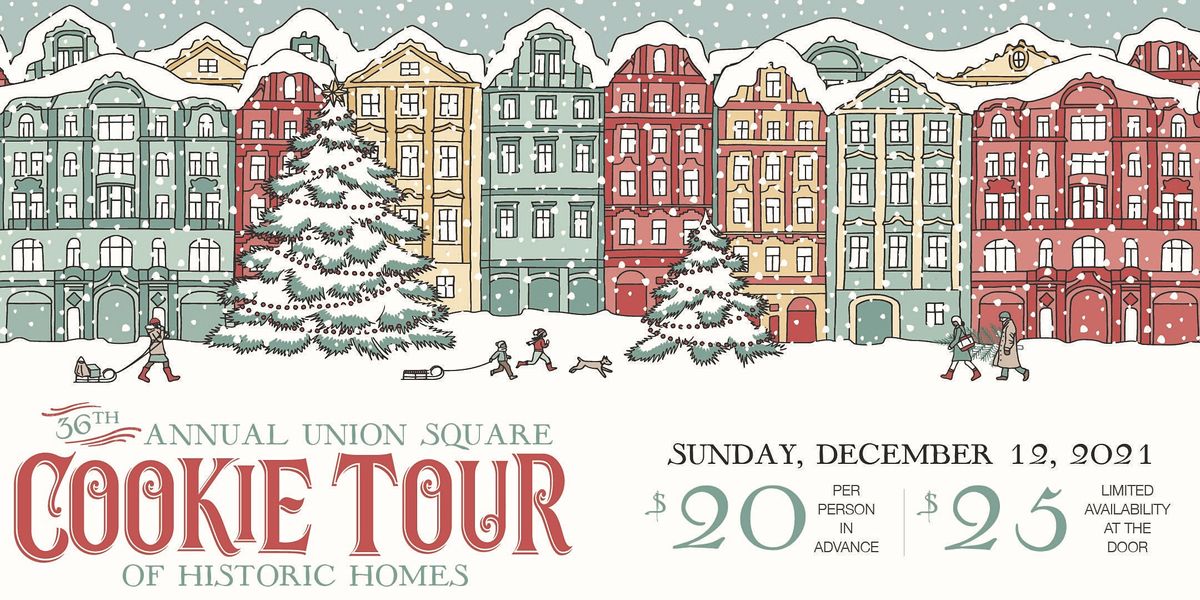 Christmas Cookie Tour Baltimore Md 2022 36Th Annual Union Square Christmas Cookie Tour | Union Square Park,  Baltimore, Md | December 12, 2021