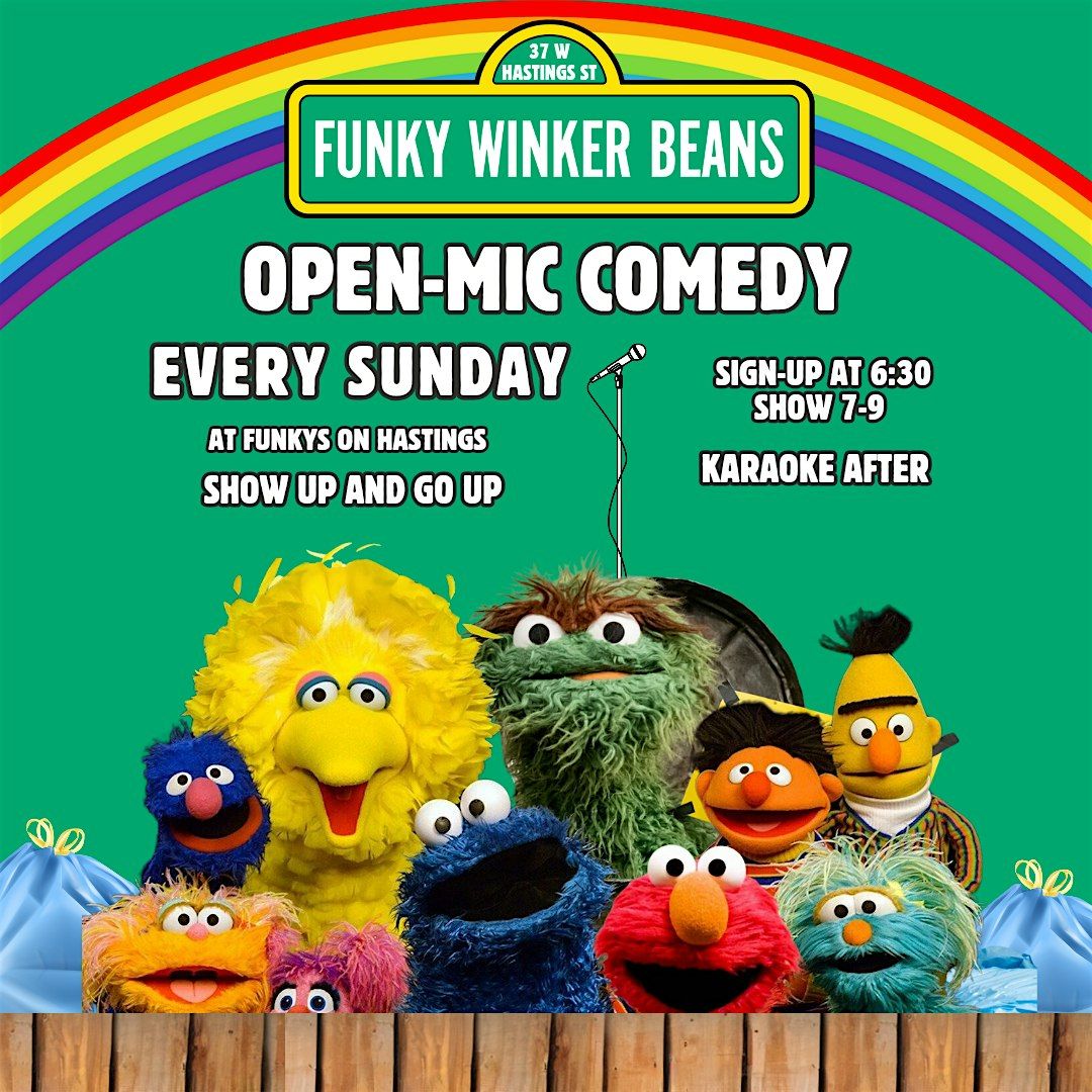 Funky Winker Beans Free Comedy Show - SUNDAYS