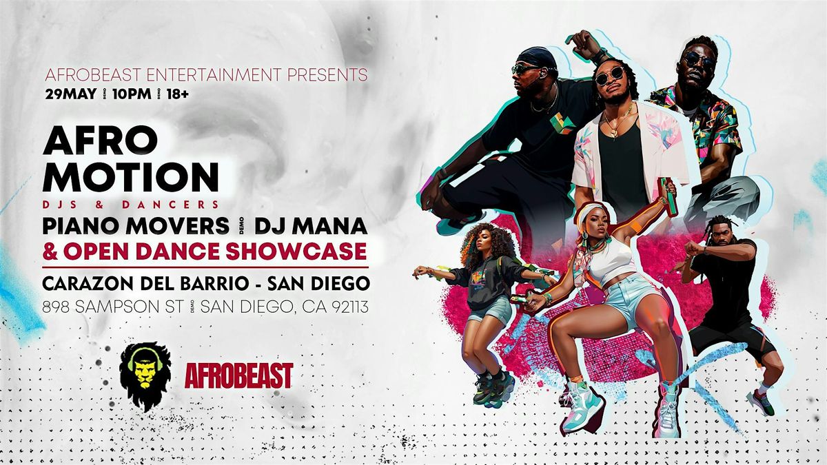 AfroMotion: DJs & Dancers Live