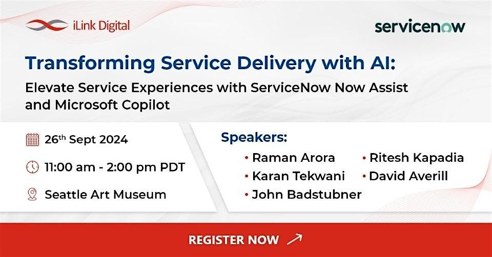 Enhance Service Delivery with AI: ServiceNow &Copilot for Better ...