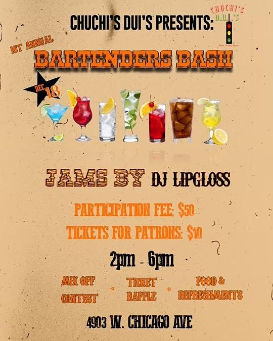 Chuchi\u2019s DUIS Bartenders Bash