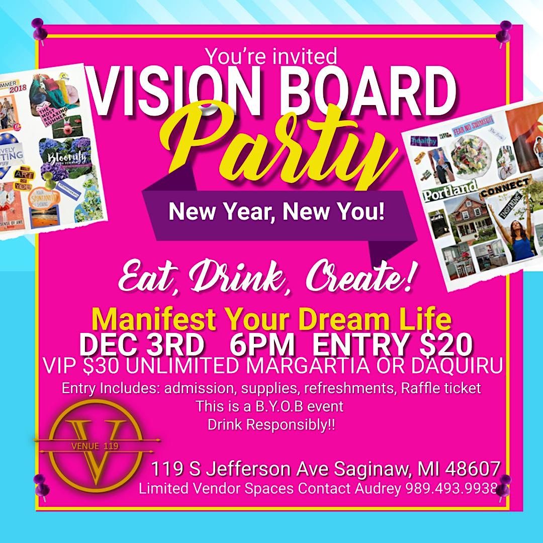 New Year New You - Vision Board Party Part II | 119 S Jefferson Ave ...