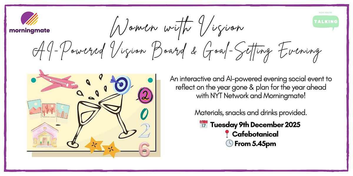 Women with Vision: AI-Powered Vision Board & Goal-Setting Evening