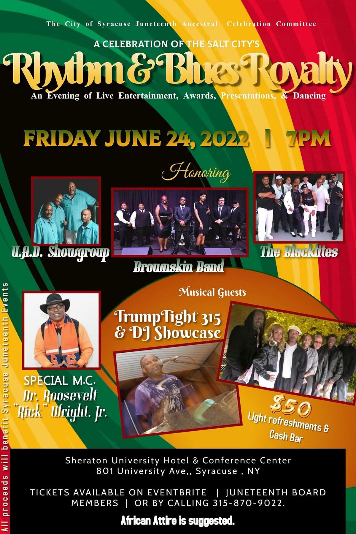 A Celebration of the Salt City's Rythym & Blues Royalty