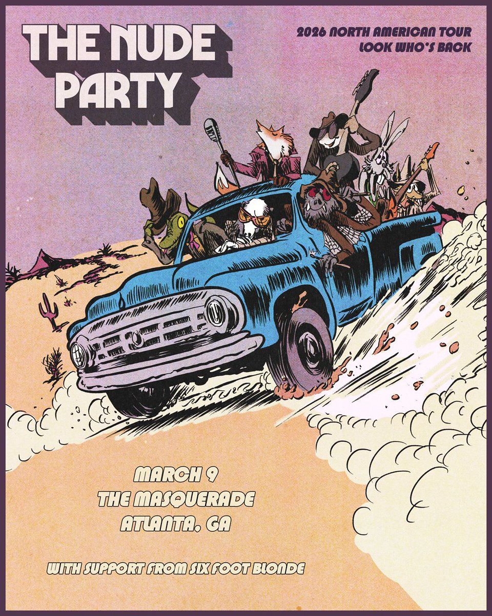 The Nude Party & Six Foot Blonde