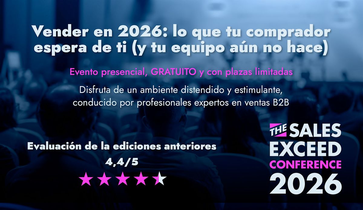 The Sales Exceed Conference 2026