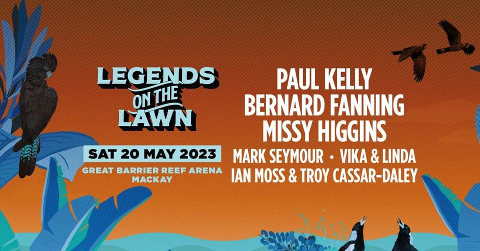 Legends on the lawn 2023 great barrier reef arena mackay great