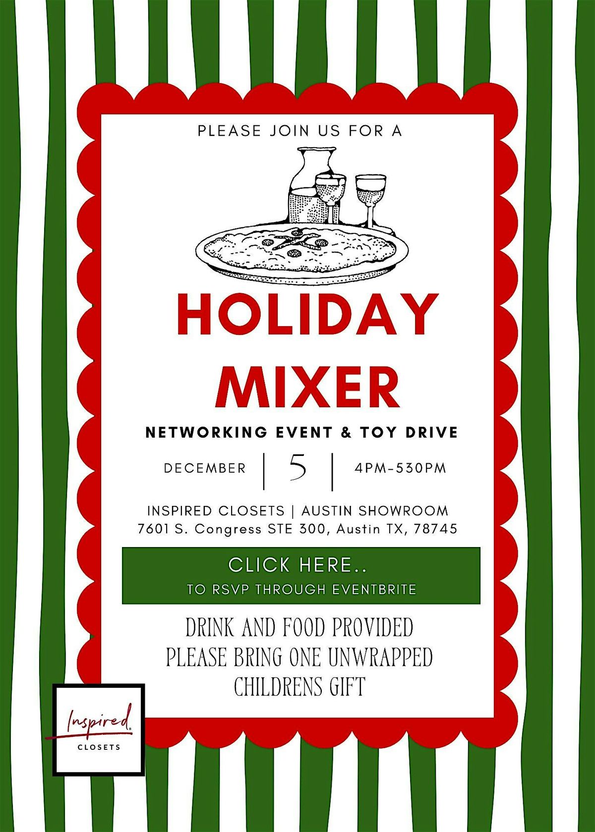 Holiday Mixer Toy Drive and Networking Event
