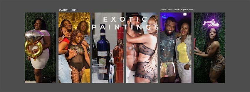 Chicago BYOB Exotic Paintings Sip and Paint with Male Models