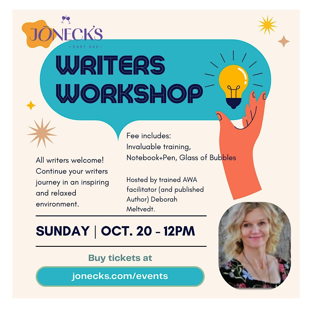 Writers Workshop w/ Wine @ Jonecks | 5619 H St, Sacramento, CA ...