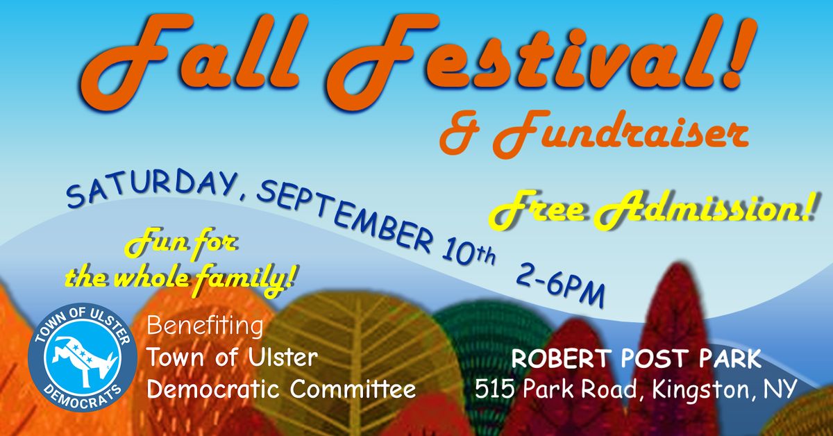Fall Festival and Fundraiser benefiting Town of Ulster Democrats