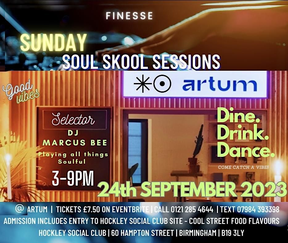 Finesse Sunday Soul Skool Sessions