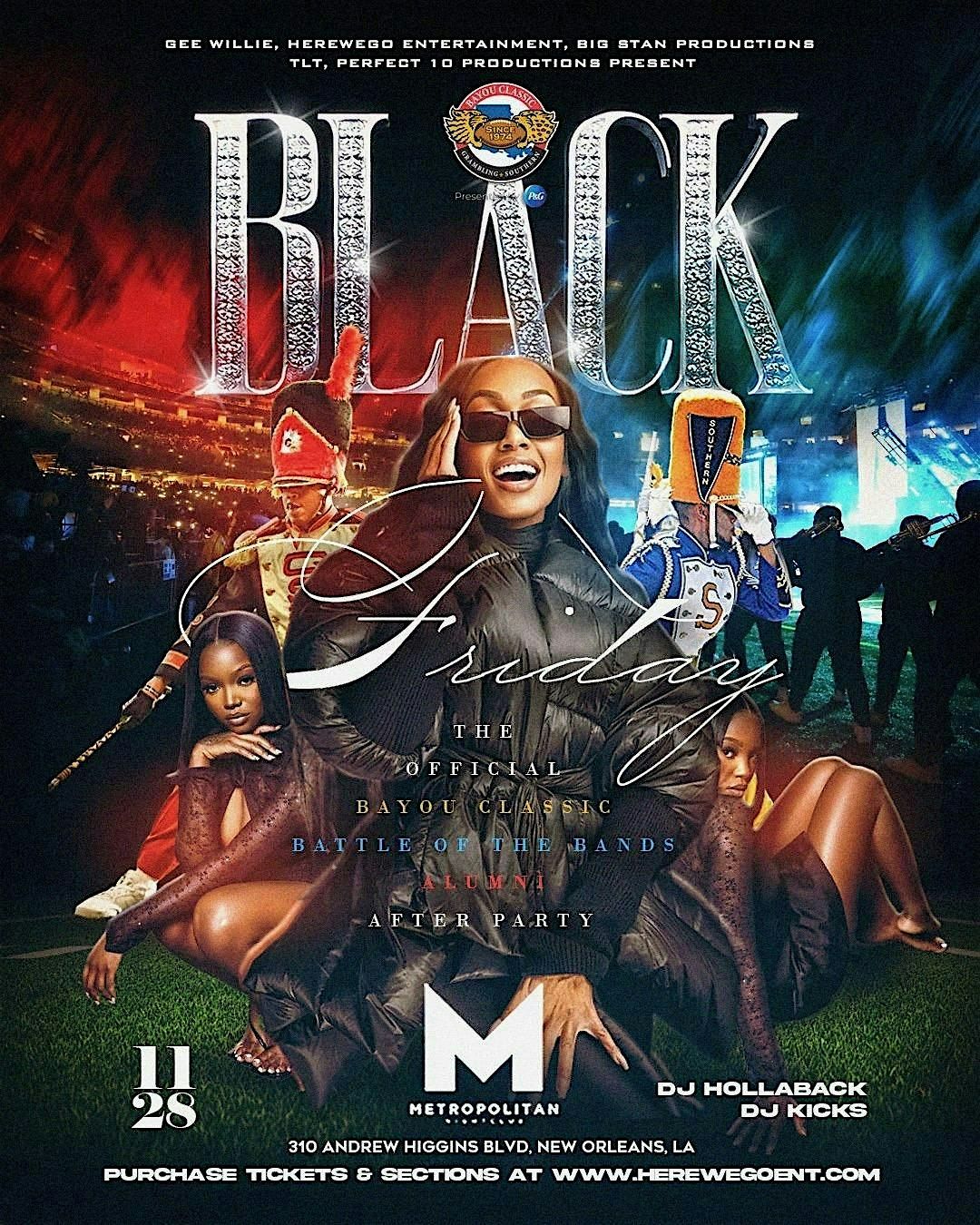 BLACK FRIDAY - OFFICIAL BATTLE OF THE BANDS + WELCOME AFFAIR AFTER PARTY