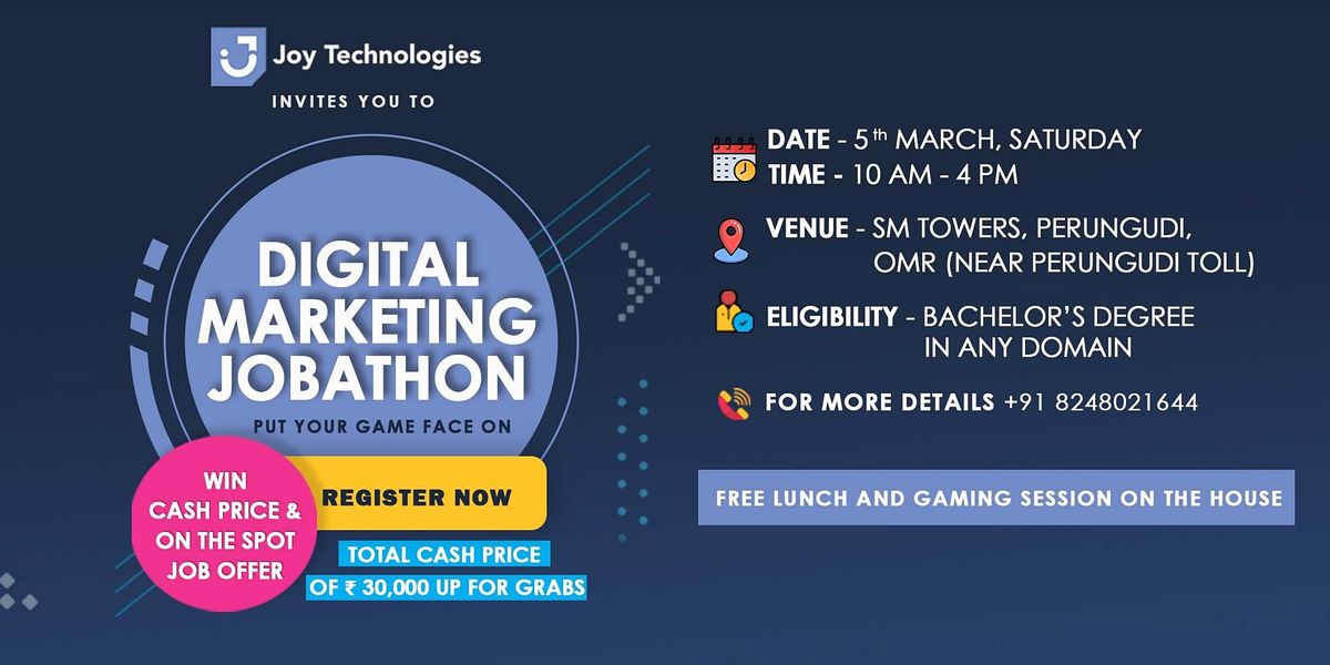 Digital Marketing Jobathon