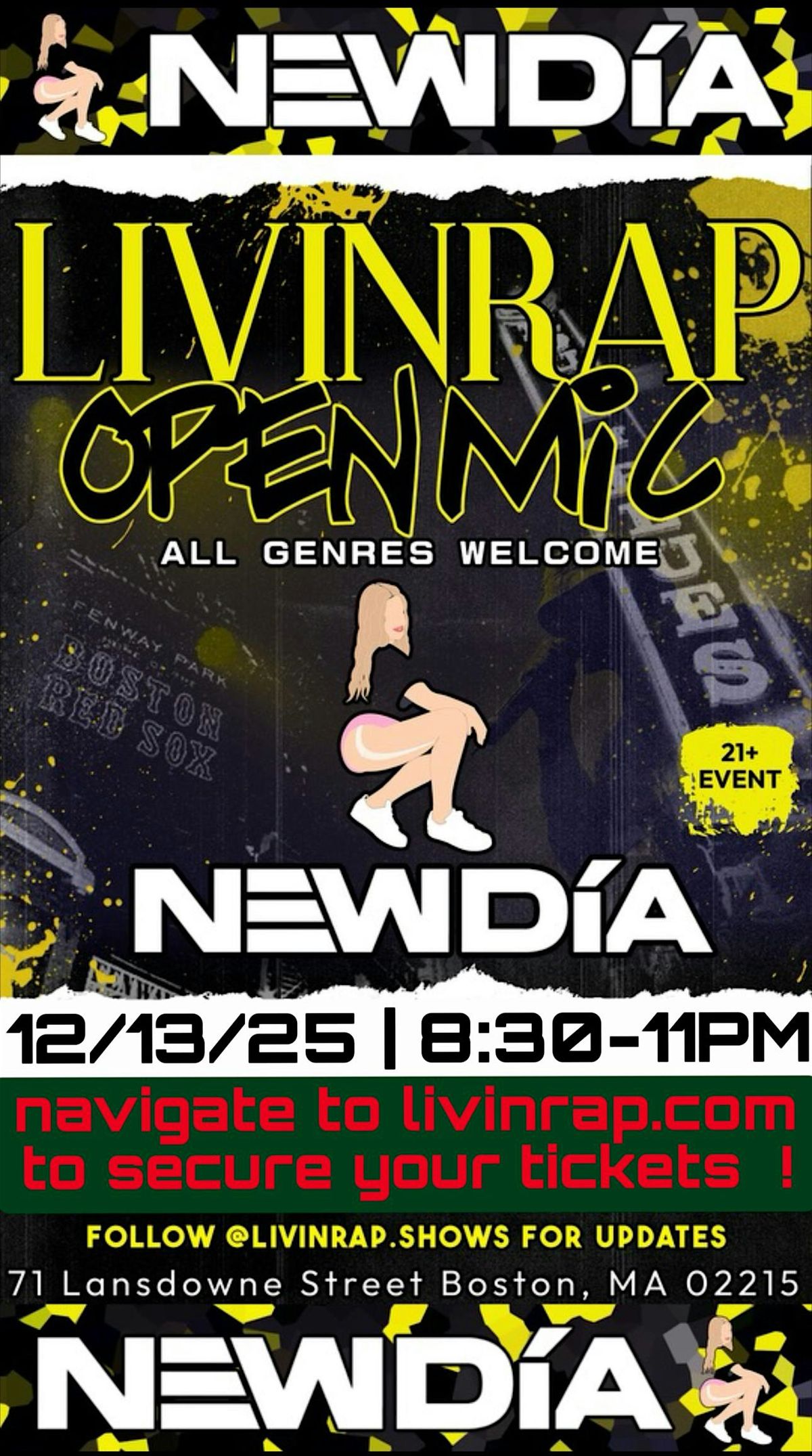 LIVINRAP OPEN MIC NIGHT!