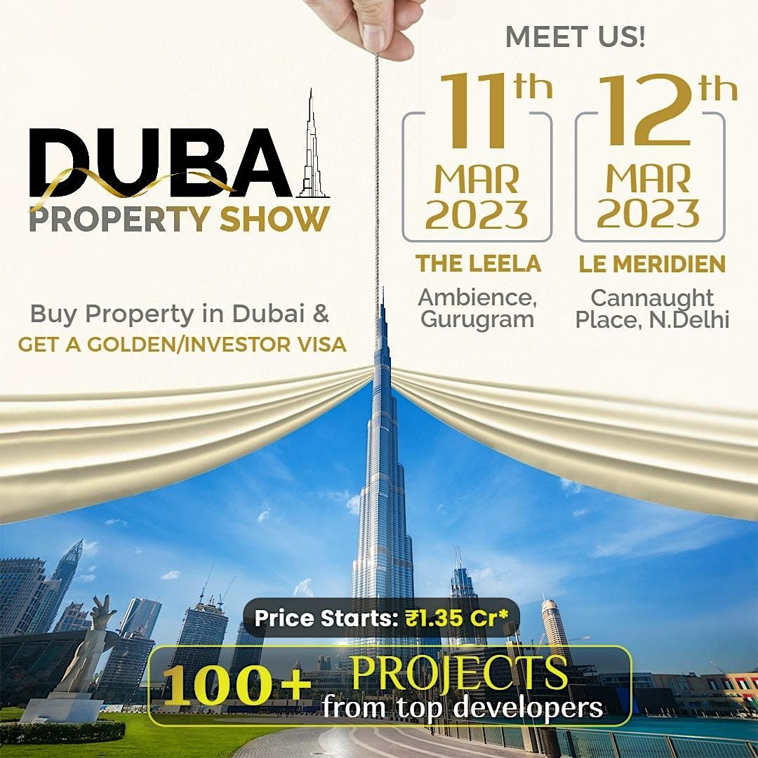 Dubai Real Estate Over a Cup of Coffee!! The Leela Ambience