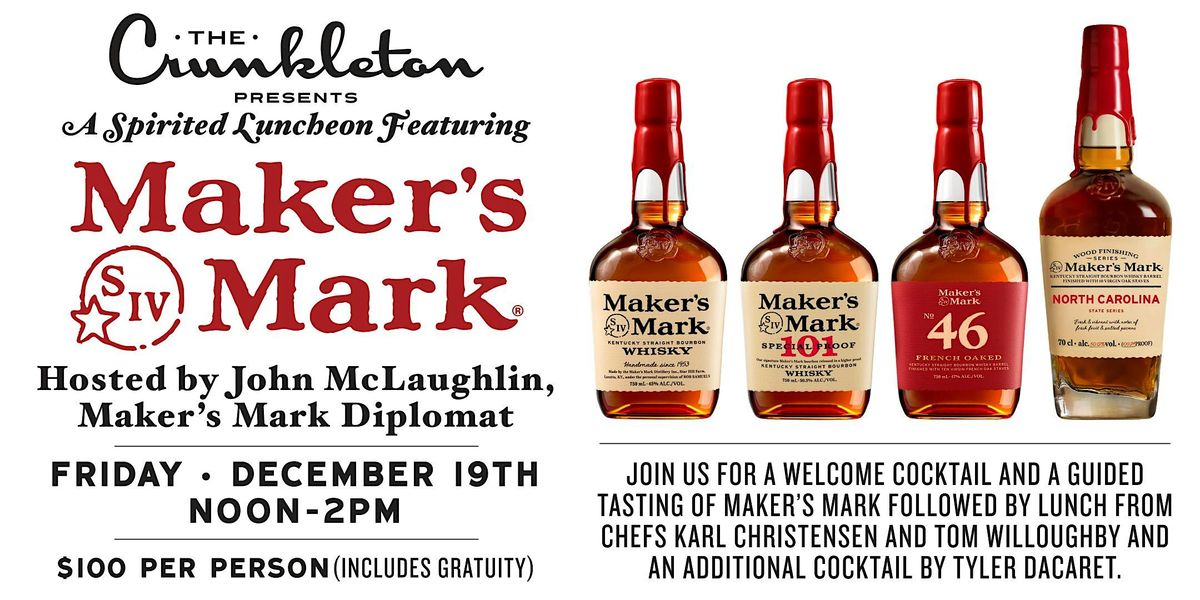 A Spirited Luncheon Featuring Maker's Mark