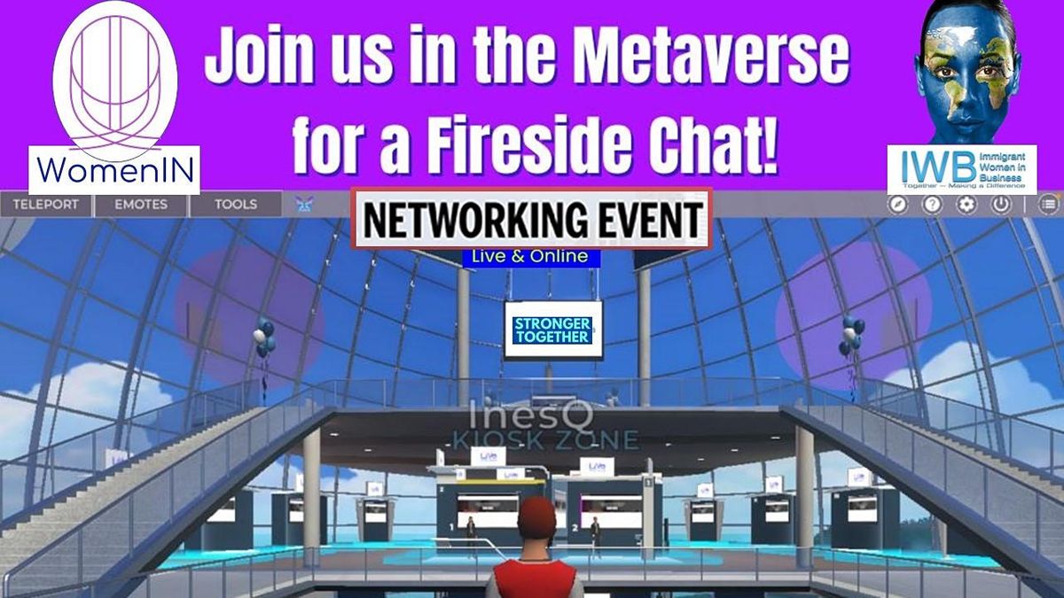 Join Us In the METAVERSE! Monthly Fireside Chats! at Online in ...