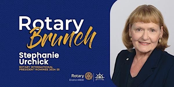 Sunday Brunch with Rotary International President Nominee Stephanie ...