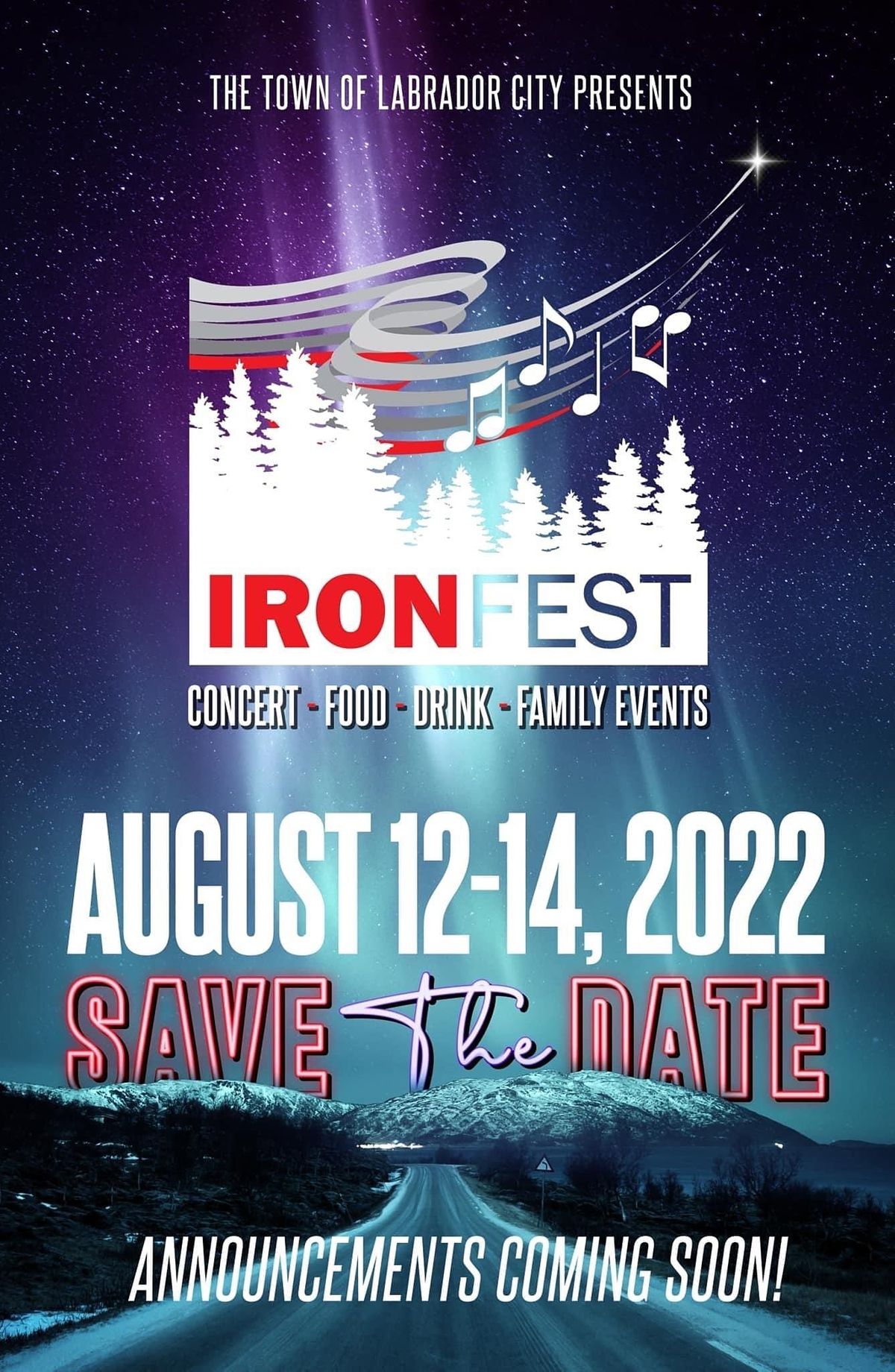 IRONFEST Labrador City Arena August 13 to August 14