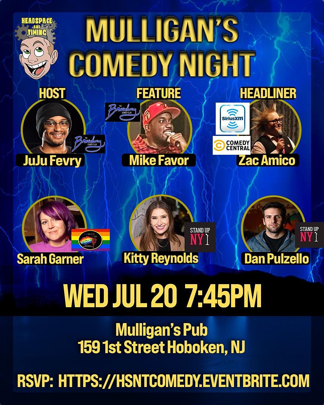 comedy clubs in hoboken nj