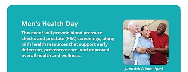 Men's Health Day and Father's Day Celebration