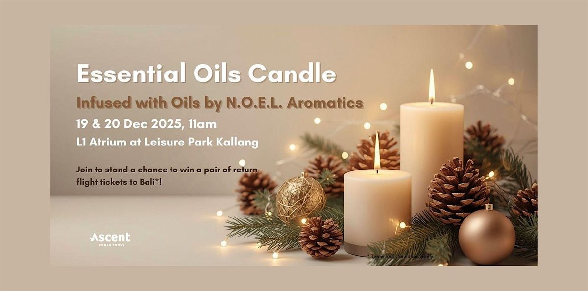 Essential Oils Candle-Making Session 1