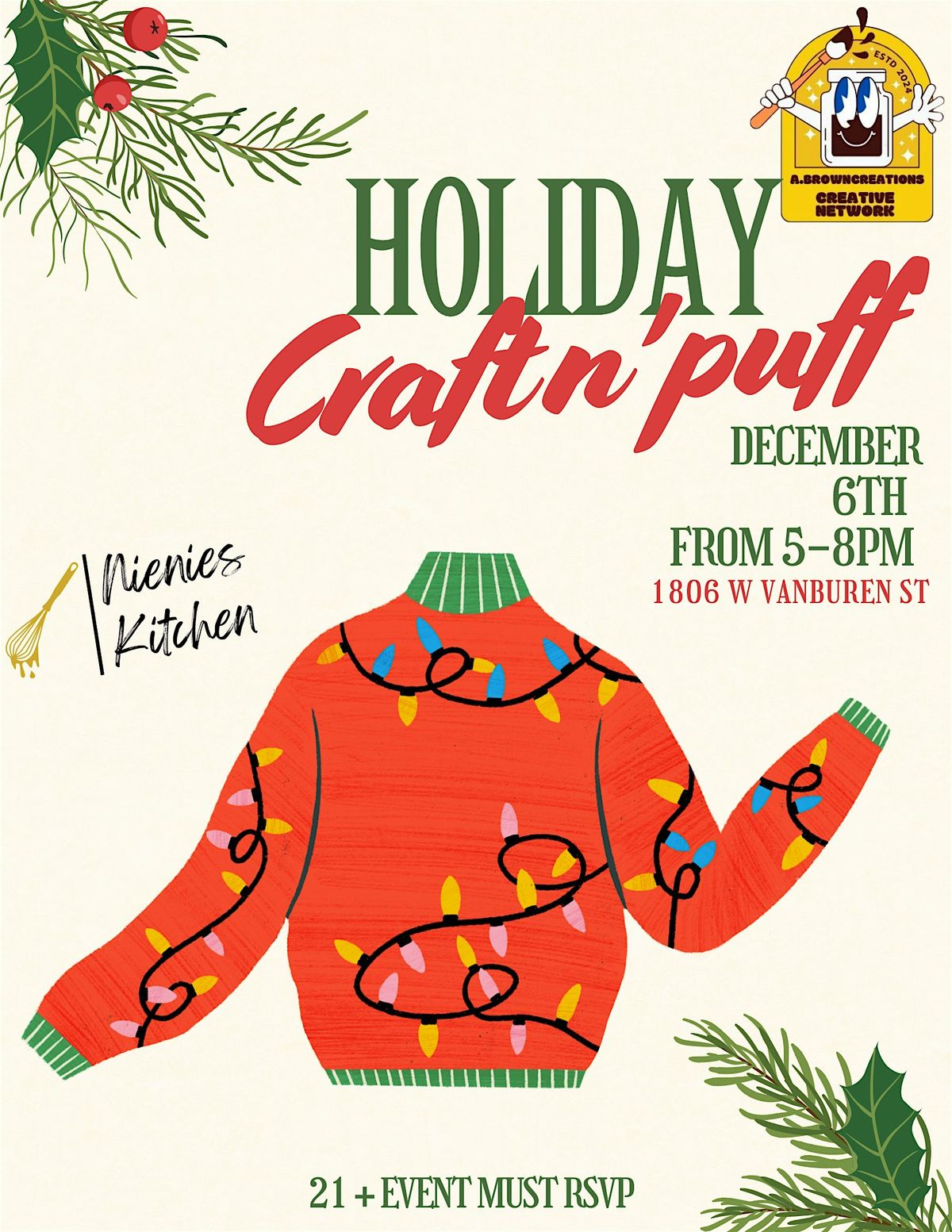 Holiday Craft n Puff