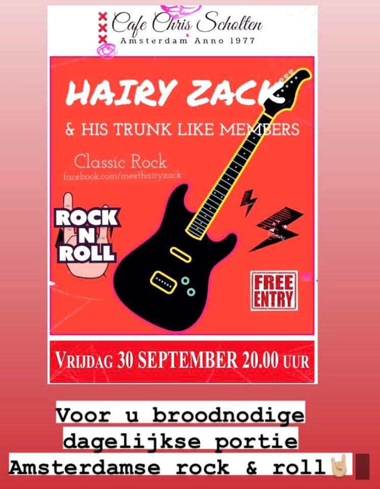 Hairy doet Chris Scholten