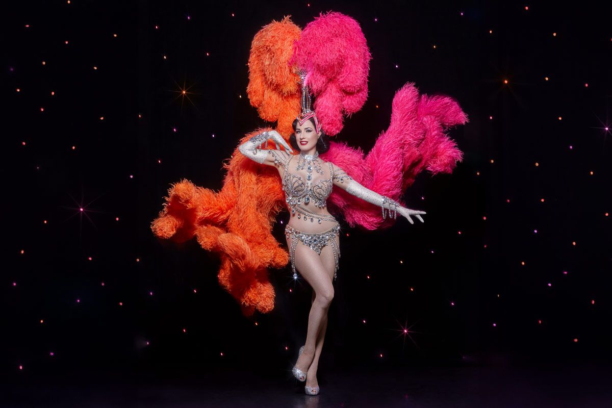 Dita Von Teese at Edinburgh Playhouse