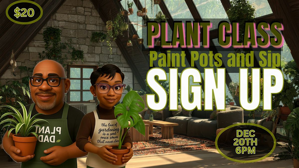 Green Thumb, Paint Plant & Sip