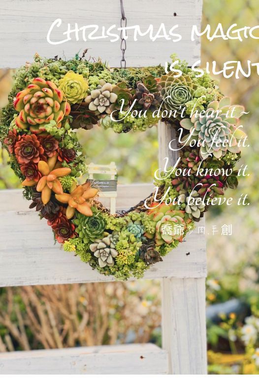 聖誕心多肉花圈 台北市錫瑠環境綠化基金會 Taipei Tp December 4 21 聖誕心多肉花圈 台北市錫瑠環境綠化基金會 Taipei Tp December 4 21