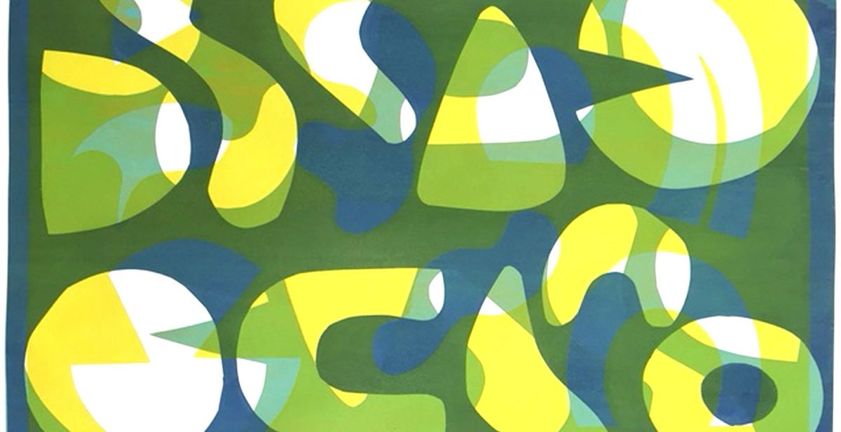 Stencil Screen Printing at Leeds Print Workshop on 20th November, 2022